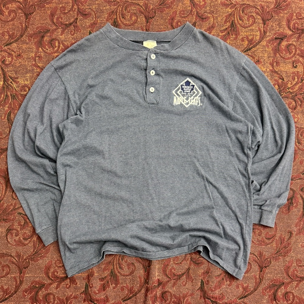 90s Toronto Maple Leafs Ravens Long Sleeve Shirt